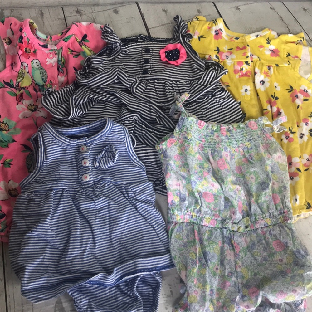 3 month  Carter’s romper lot